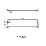 Kohler K-45394T-BL 浴袍掛鉤 (黑色)